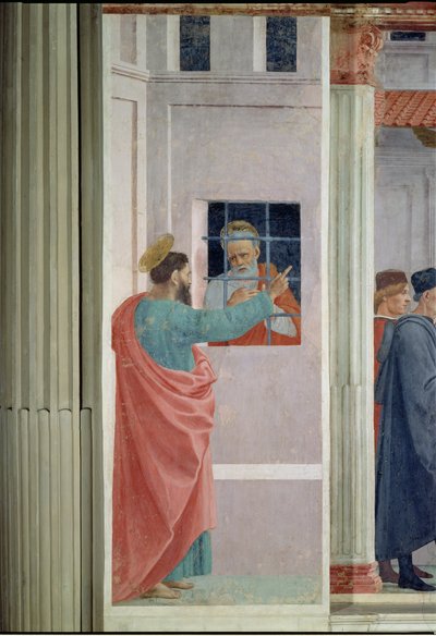 St. Peter Visited in Jail by St. Paul, c.1480 by Filippino Lippi